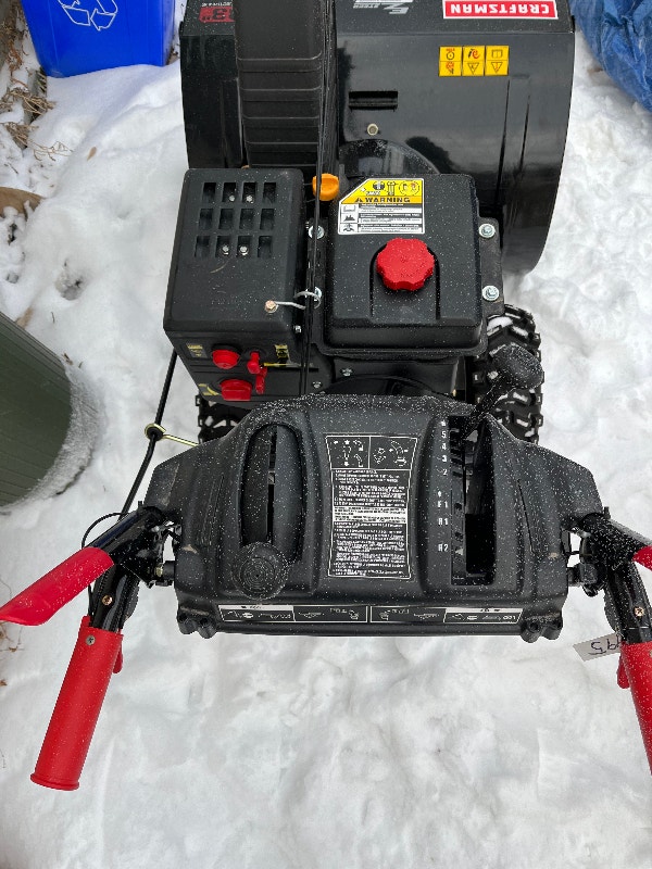 33" TwoStage ElectricStart Gas Snow Blower Snowblowers Edmonton