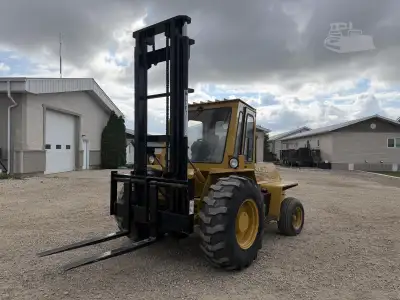 2002 Lift King LK8M22 9193 Hours 8,000LB Lift Capacity 14 FT Max Height 4WD Mast Tilt Side Shift 48...