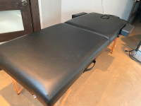 Table neuve de massage transportable