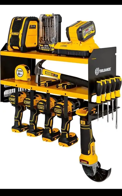 Toolganize PowerTool Organizer & Storage Wall Mount - Heavy Duty, View more
