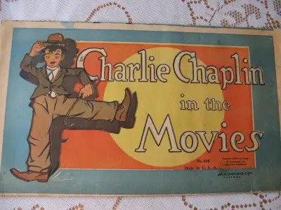 Charlie Chaplin strip Comic Book, year 1917# 316-(109 YEARS OLD), View more