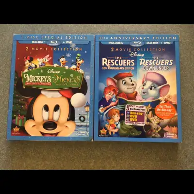 Disney 2 movie sets Mickey’s Once & Twice Upon A Christmas &, View more
