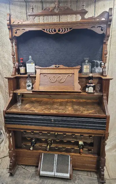 Pump Organ Liquor Cabinet , View more