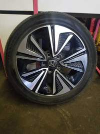 17' honda civic rim and tires