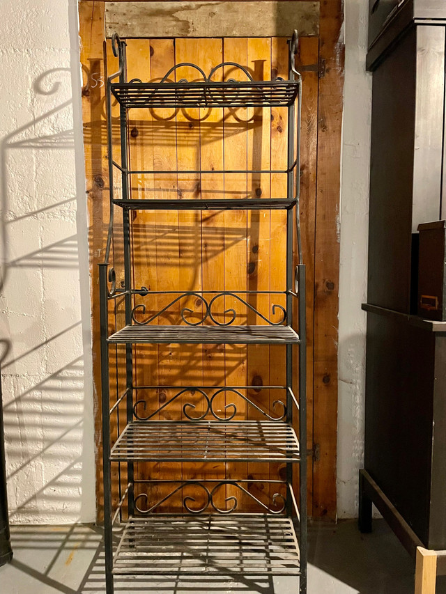 Wrought Iron Bakers Rack | Hutches & Display Cabinets | Barrie | Kijiji