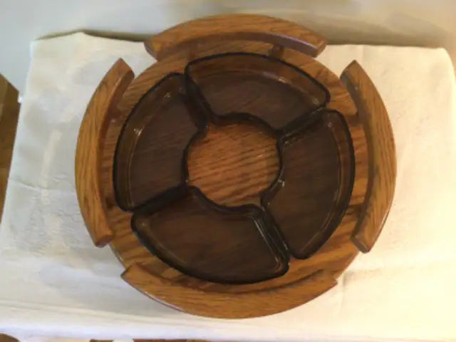 Lazy Susan rotating in Arts & Collectibles in Edmonton - Image 3