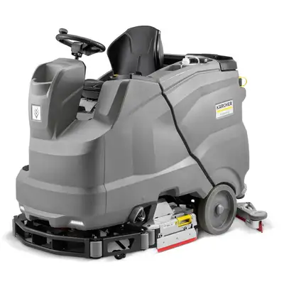 Karcher B 150 R Battery Ride-On Floor Scrubber Dryer, View more