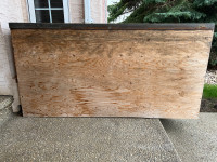 Large, Versatile Skateboard Box: 6’ x 3’ x 14” 3/4” w Iron Edge
