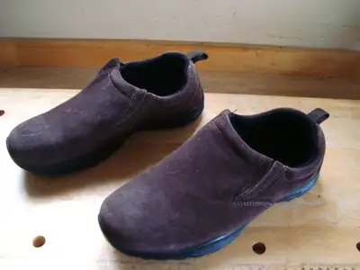 Men's Slip-on Suede Shoes - Size 10, View more