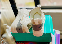 omen's Colorblock Skate Shoes, Platform High-top Lace Up 