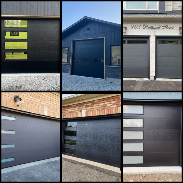 Modern Garage Doors in Garage Doors & Openers in Stratford