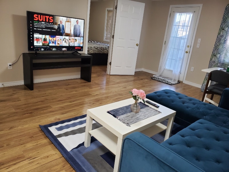 Fully furnished Walkout basement in Bridlewood Driveclose to all Long