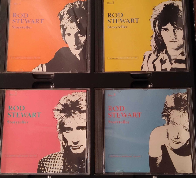 Rod Stewart Storyteller The Complete Anthology 1964 - 1990 dans CD, DVD et Blu-ray  à Peterborough - Image 2