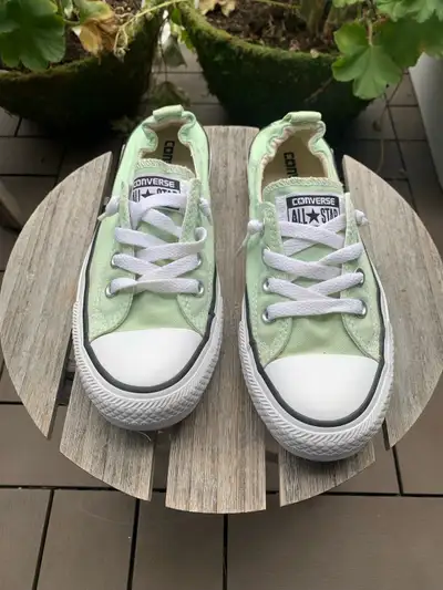 Women’s Mint Green Converse (Size 7.5), View more