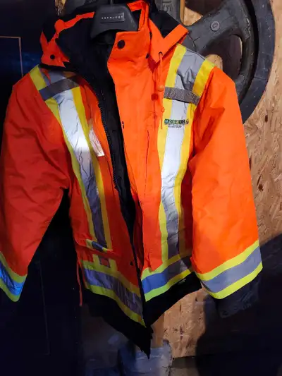 High-Visibility Work Jacket (winter or cold weather), View more