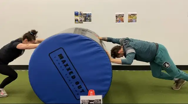 Powerdrive Football Trainer - Loadable Conditioning Drum in Exercise Equipment in Prince George - Image 3