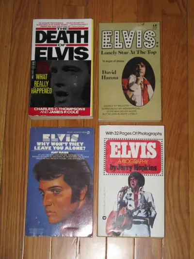 Vintage Elvis Presley Paperback Books, View more