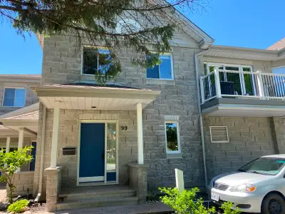 - features 2 bed and small den desk area, gas heated new furnace, 2 parking one is a garage with ins...
