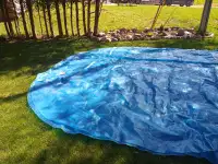 Oval pool solar blanket