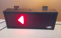 Electronic light direction sign. OES-1200