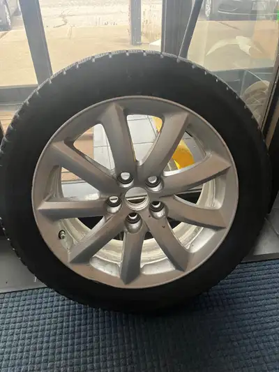4 Lexus OEM rims and Michelin winter tires Excellent condition 75% thread fits Lexus ls600, ls460 ma...