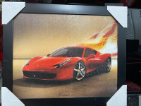 NEW Ferrari Wall Print