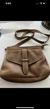 Roots Leather Purse