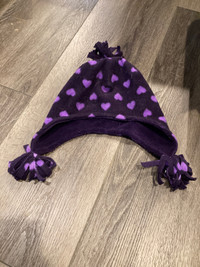 Purple heart hat (4-5T)