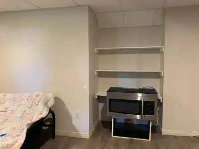 $1450 includes utilities (electricity, water, internet), parking, microwave, one wardrobe, one pantr...