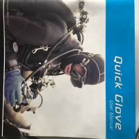 Scuba diving drysuit dry glove system si tech