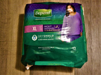 MANY PACKAGES ADULT DIAPERS LARGE OR XL TENA, DEPENDS, EQUATE