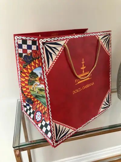 Dolce and Gabbana Fiasconaro Shopping Bag, View more