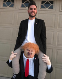Costume “Ride on Donald Trump” Costume.  