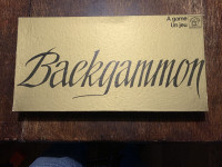 Backgammon , Waddintons: House of games 1973.