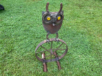 Owl Outdoor Sculpture $150