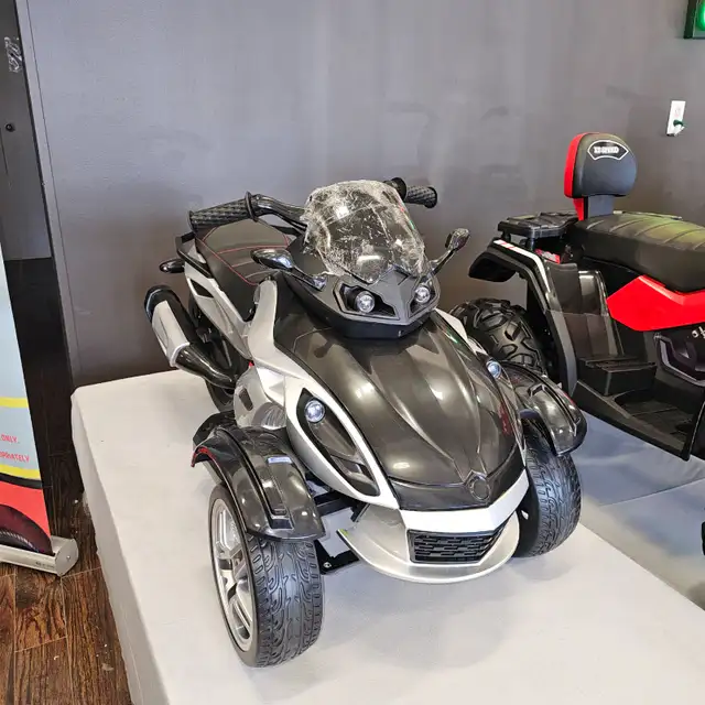 12V Battery Powered 3-Wheel Electric Bikes w/ Rubber Wheels, MP3 in Toys & Games in Markham / York Region - Image 4