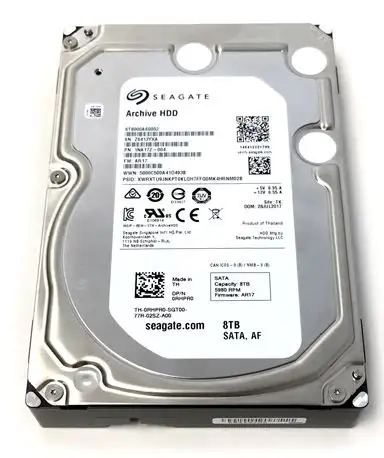 UPGRADED in great condition USED SEAGATE 8TB HARD DISK DRIVE Model: -ST8000DM004-2CX188 HDD was only...