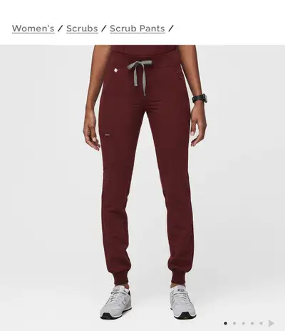 figs navy blue medium pants, View more