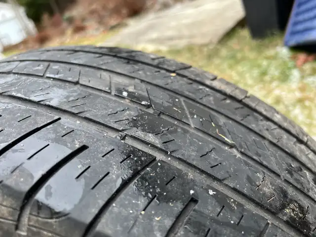 225/65 r16.  From a Nissan Rogue: Four tires and rims in Tires & Rims in Bedford - Image 3