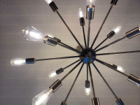 Modern 18 bulb sputnik ceiling light