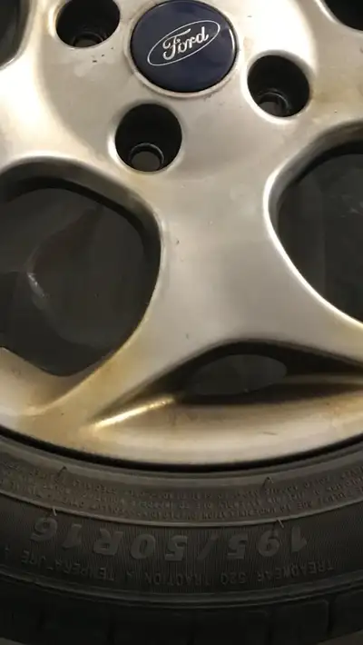 4 rims for sale. $100 or best offer. Cash at pick up. 195/50R16 Summer tires are on the rims as is....