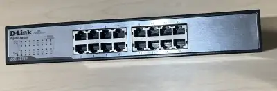 Gigabit Switch 16 Port D-Link DGS-1016D, View more