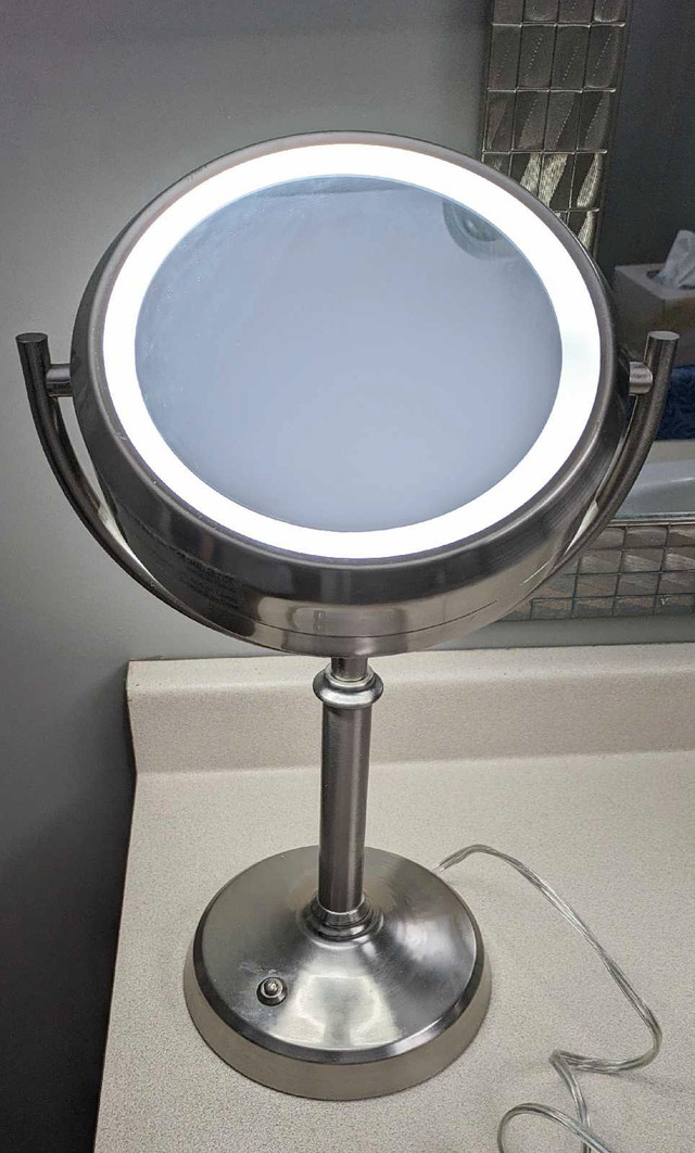 Magnifying Cosmetic Mirror (Lighted) in Health & Special Needs in Saint John - Image 2