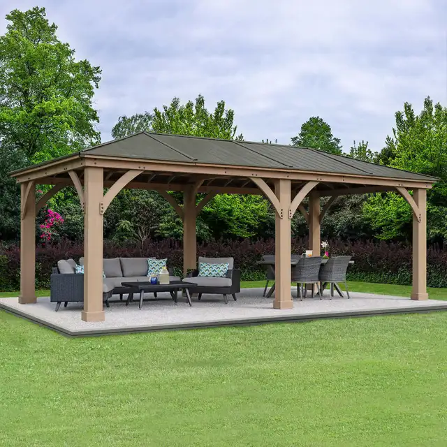 GAZEBOS / SHEDS / PAVILIONS / PERGOLAS DELIVERED AND INSTALLED in Patio & Garden Furniture in Oakville / Halton Region - Image 2