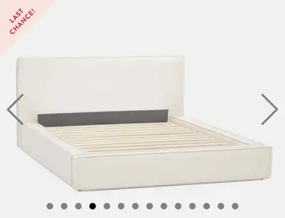 upholstered queen size bed, View more