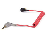 Rode SC7 Coiled Patch Cable - Angled 3.5 Millimeters TRRS to Ang