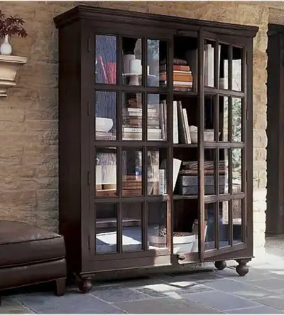 Crate & Barrel Faulkner Library Cabinet, View more