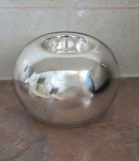 5 mirrored ball tealight candle holders