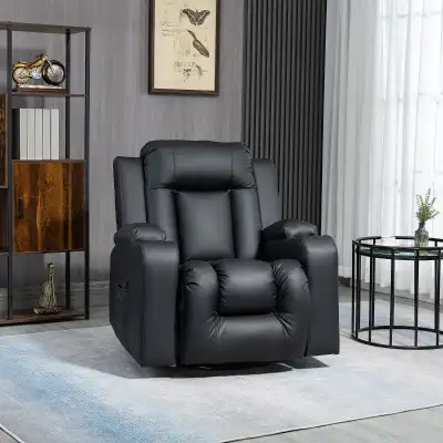 Massage Recliner Chair for Living Room with 8 Vibration, Overstu, View more