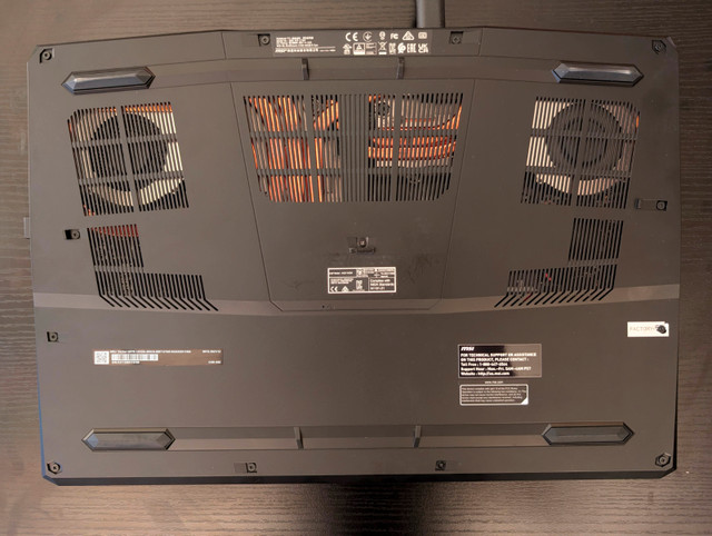 MSI Gaming Laptop 3070 TI 17.3 Inch in Laptops in City of Toronto - Image 2